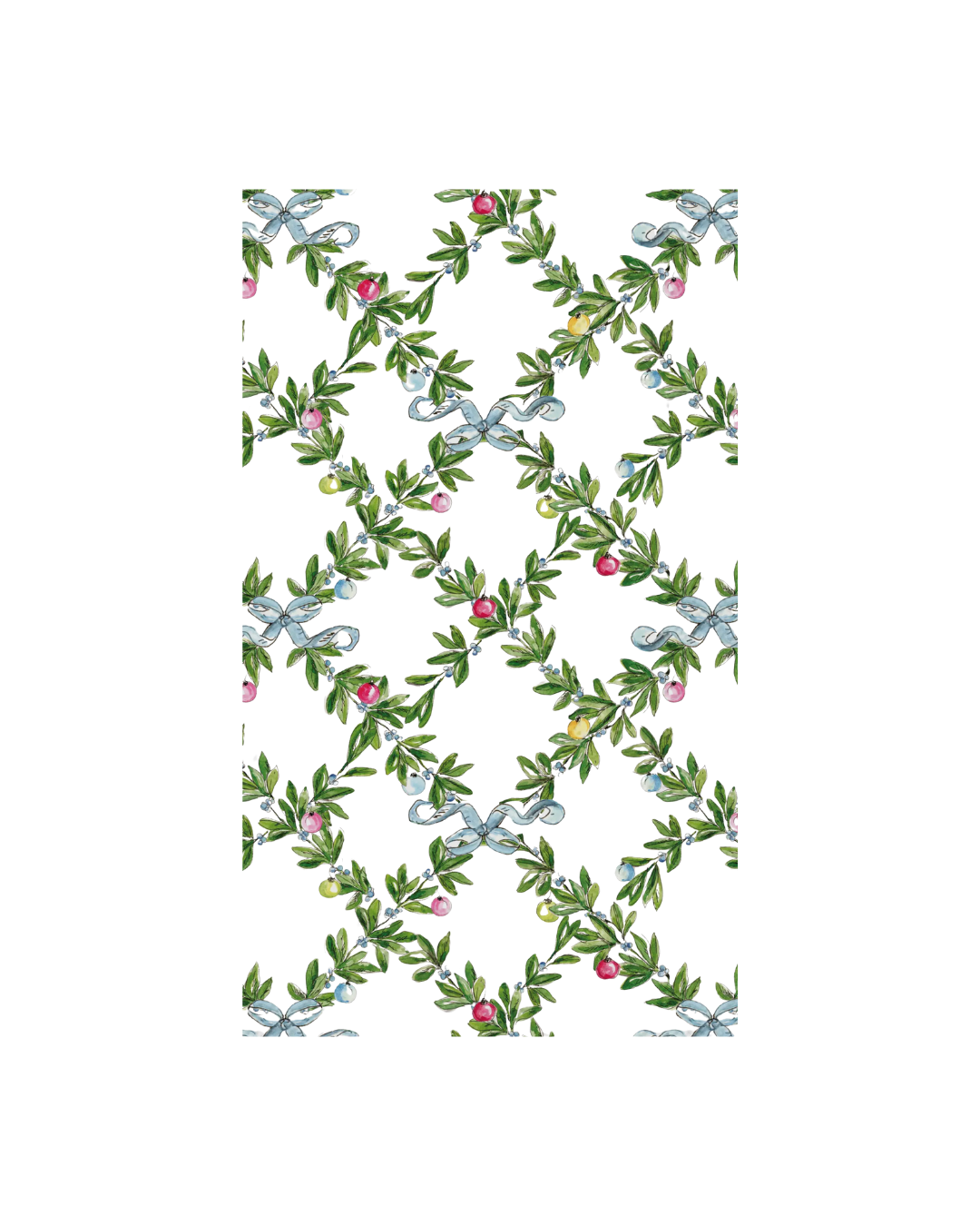 20ct Paper Guest Towels- Boxwood with Bows