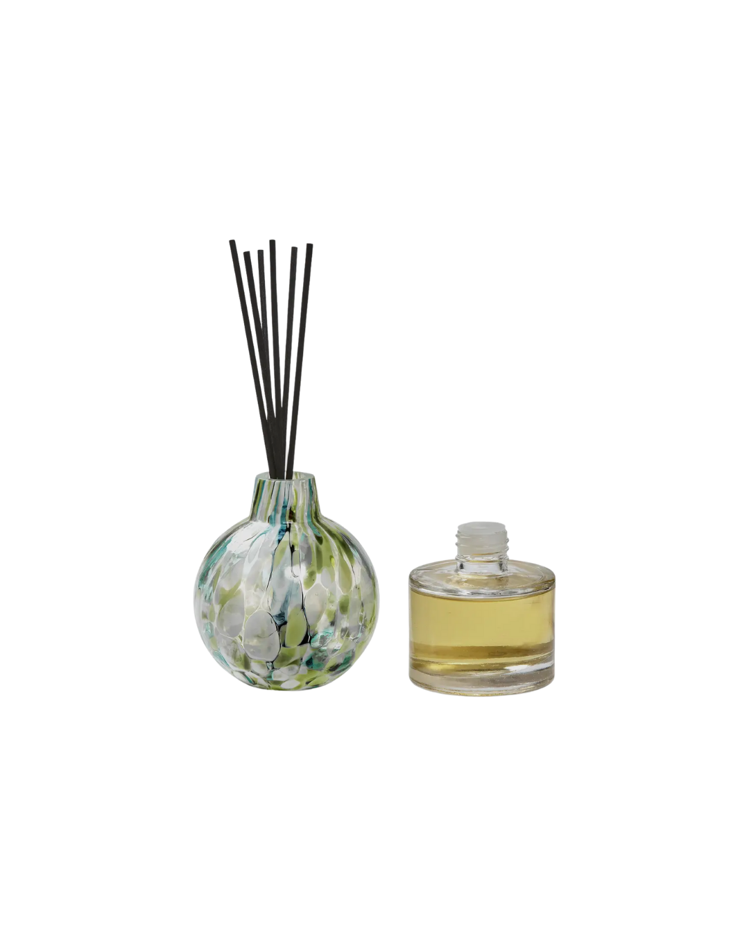 Magnolia&Musk Reed Diffuser Green Glass