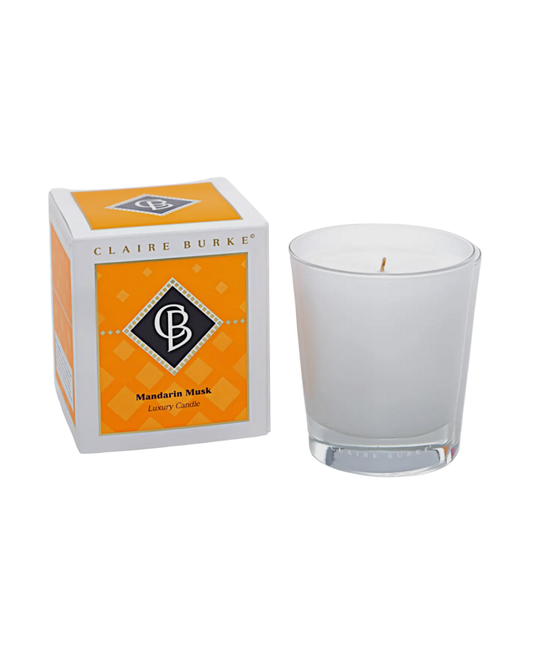 Claire Burke Candle- Mandarin Musk