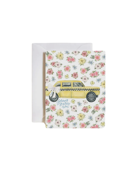 Forever Starts Now Wedding Card