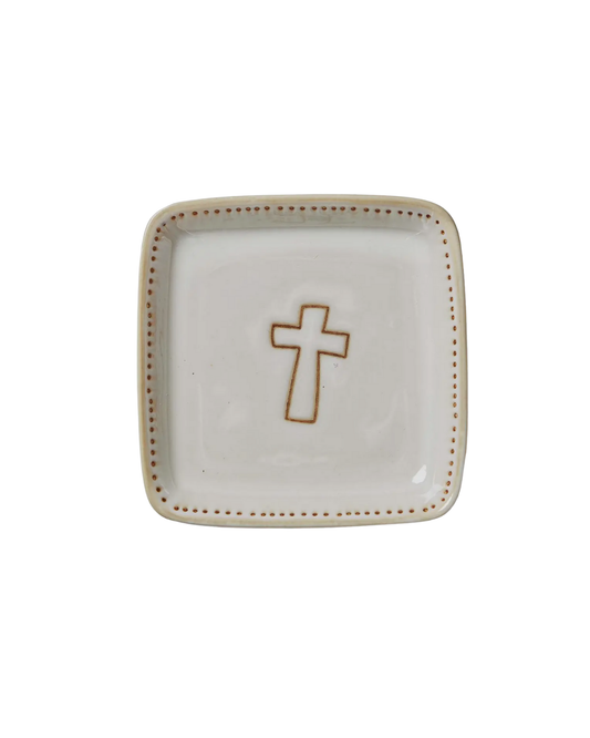 Cross Trinket Dish