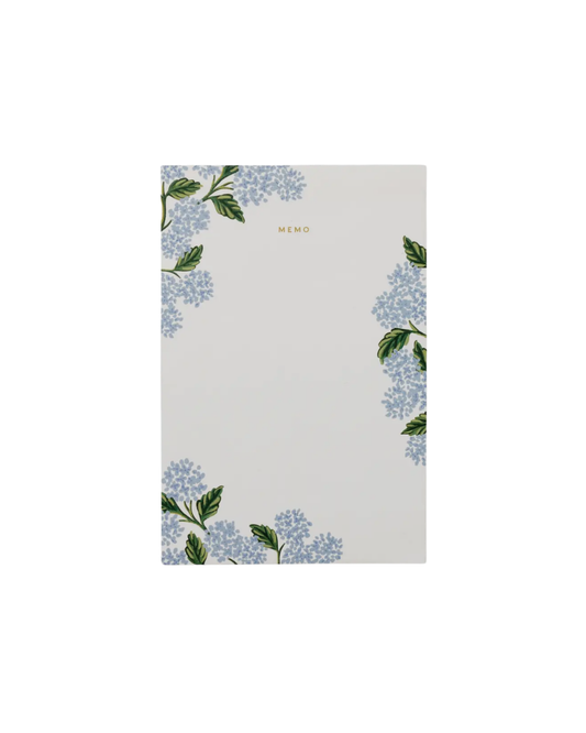 Hydrangea Memo Notepad